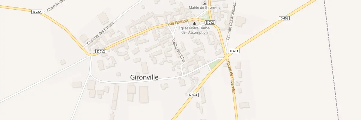 Plan du 18 Rle des Clos à Gironville