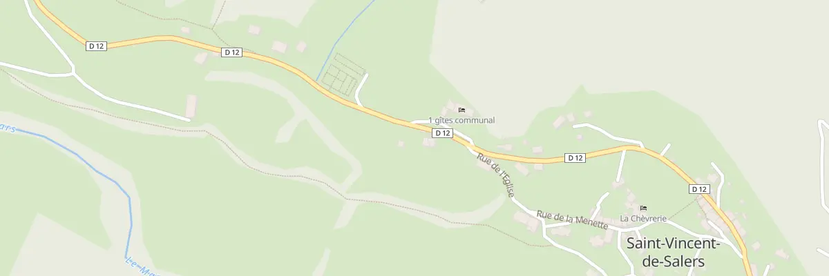 Plan du 5039 Le Bourg à Saint-Vincent-de-Salers