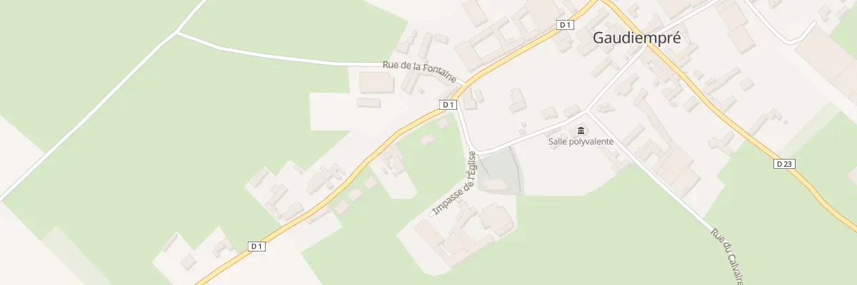 Plan du 26 Rue Principale à Gaudiempré