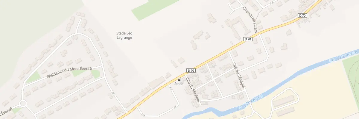 Plan du 338 Rue Gambetta à Lapugnoy
