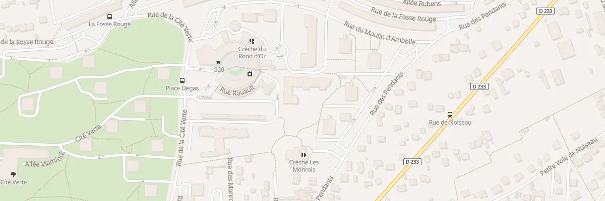 Plan du 1 Rue Ingres à Sucy-en-Brie