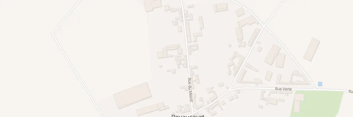Plan du 15 Rue du Mesnil à Royaucourt