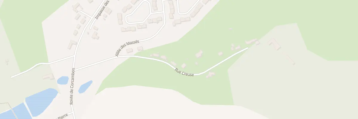 Plan du 5207 Les Masses à Dampierre-en-Burly