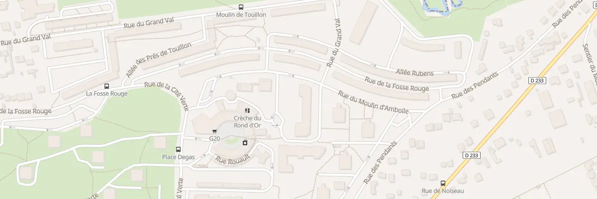 Plan du 5 All Van Gogh à Sucy-en-Brie