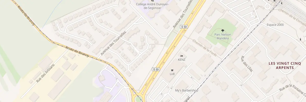 Plan du 28 Rue des Grands Rayages à Boussy-Saint-Antoine