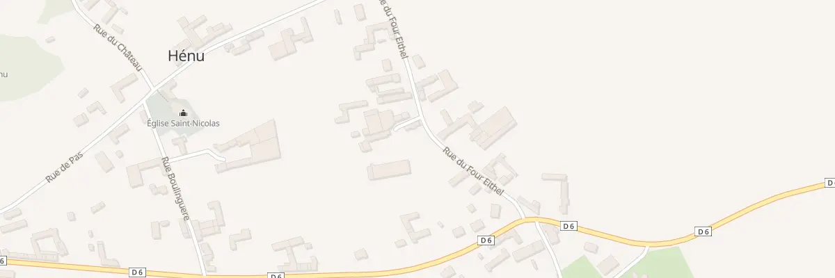 Plan du 5 Rue du Four Eithel à Hénu
