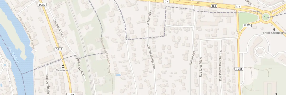 Plan du 45B Rue des Maugrains à Chennevières-sur-Marne
