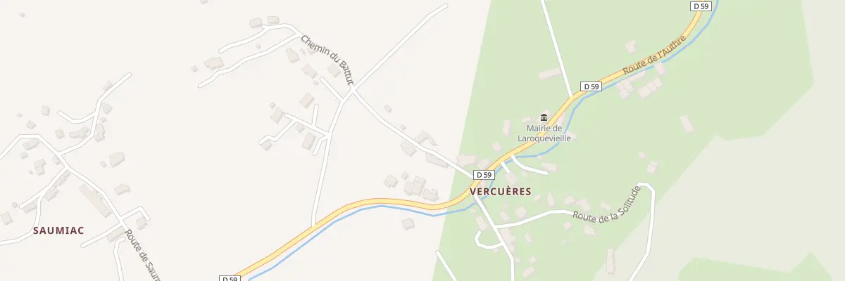 Plan du 6 Che des 4 Carrières à Laroquevieille