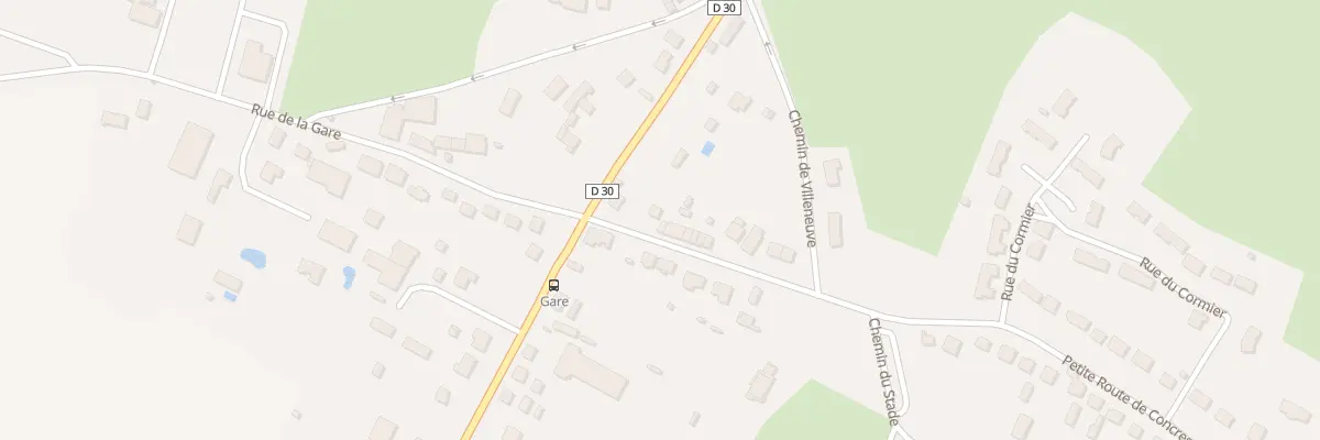 Plan du 1 Petite Rte de Concressault à Blancafort