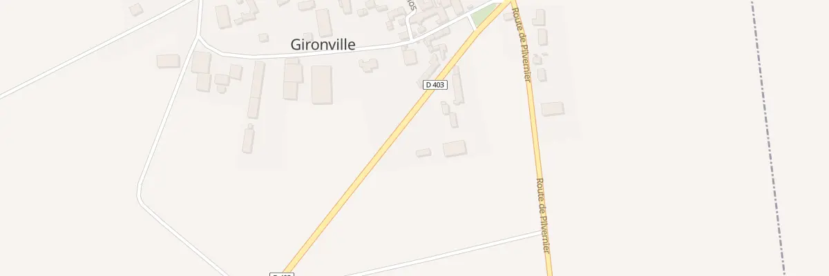 Plan du 3 Rte de Beaumont à Gironville