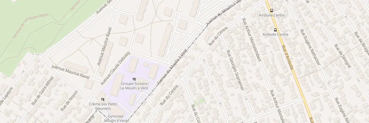 Plan du 75 Rue du Centre à Ormesson-sur-Marne