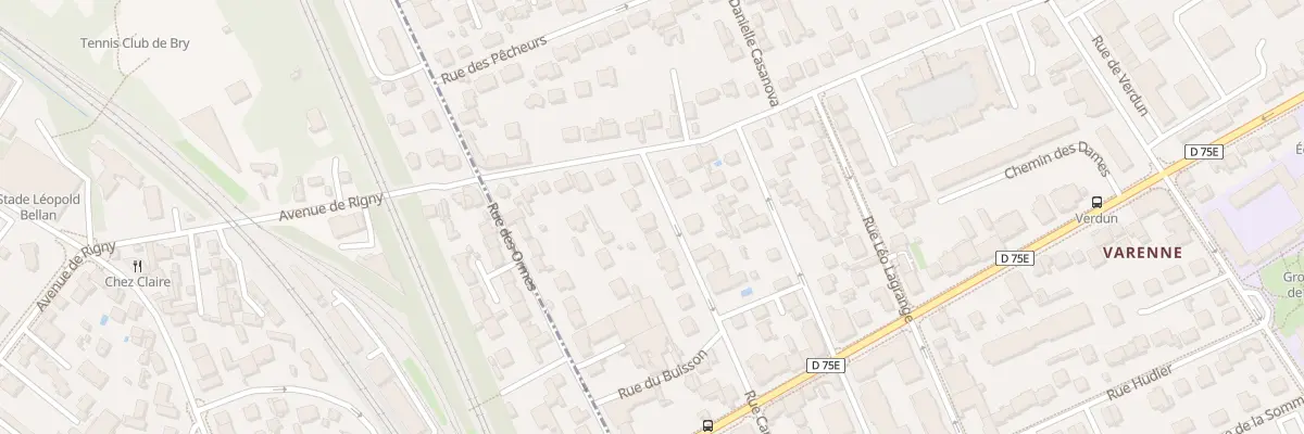 Plan du 3B Rue Carnot à Noisy-le-Grand