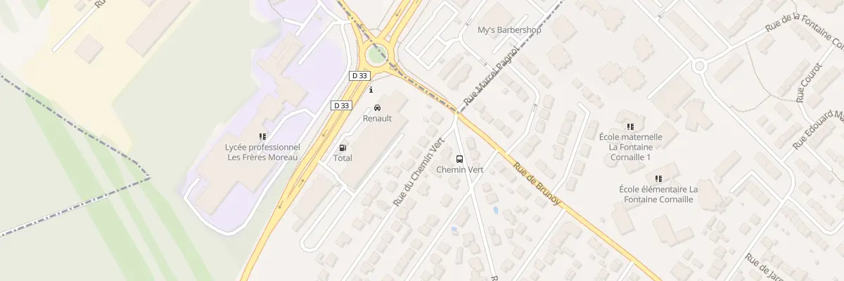 Plan du 6 Rue du Chemin Vert à Quincy-sous-Sénart