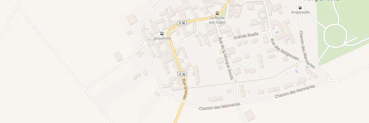 Plan du 33 Rue Grande à Amponville