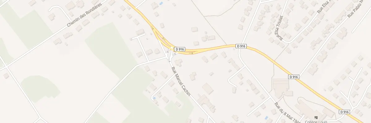 Plan du 70 Rue Marcel Cachin à Domérat