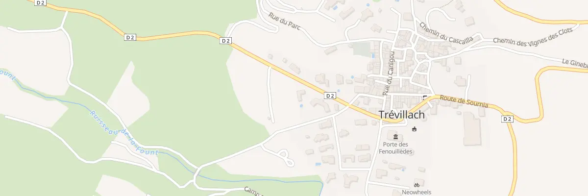 Plan du 29 Rte de Sournia à Trévillach