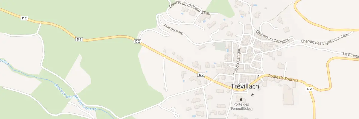 Plan du 26 Rte de Sournia à Trévillach