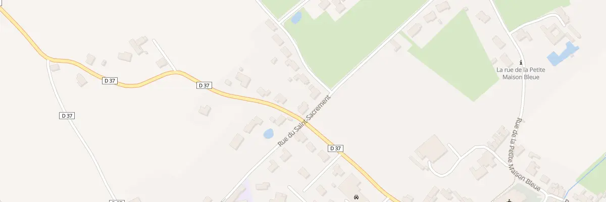 Plan du 301 Rue du St Sacrement à Herzeele