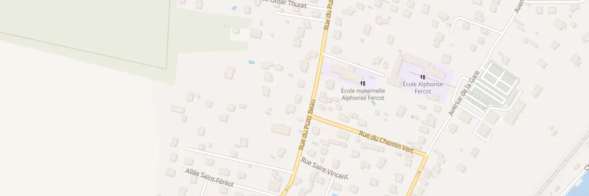 Plan du 35 Rue du Puits Beau à Saint-Fargeau-Ponthierry