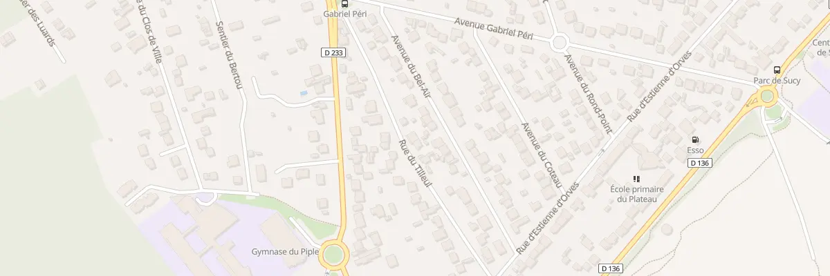 Plan du 23 Rue du Tilleul à Sucy-en-Brie