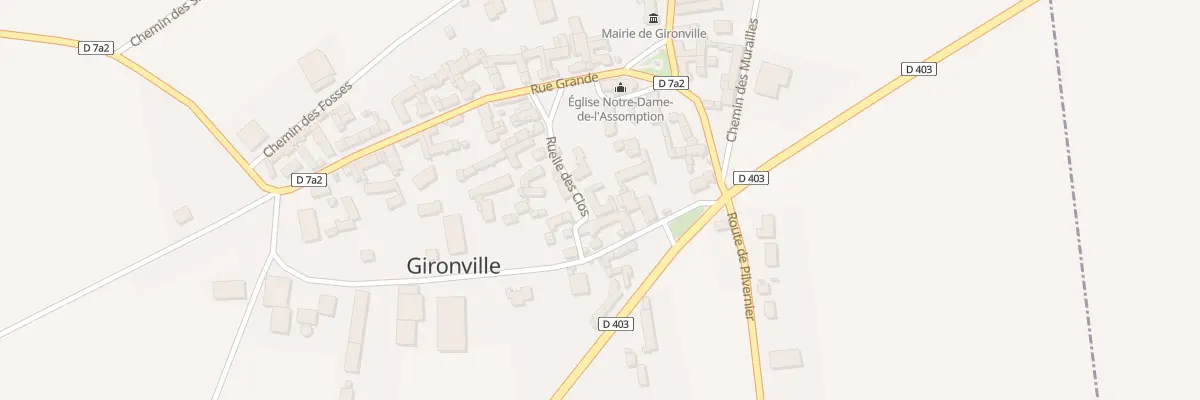 Plan du 3 Rle des Clos à Gironville