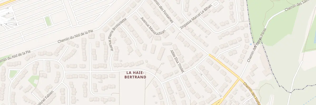 Plan du 9 All Elsa Triolet à Villepinte