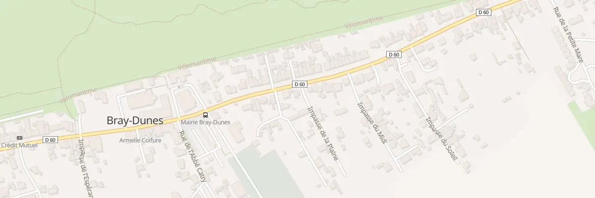 Plan du 22 Rue Auguste Coolen à Bray-Dunes