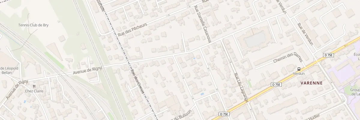 Plan du 2 Rue Carnot à Noisy-le-Grand