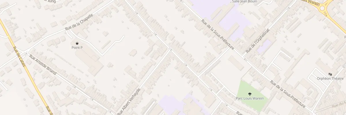 Plan du 111 Rue du Violon d’Or à Hazebrouck