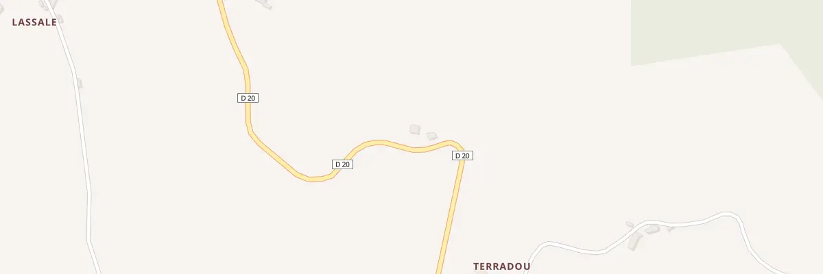 Plan du 5034 Terradou à Lapeyrugue