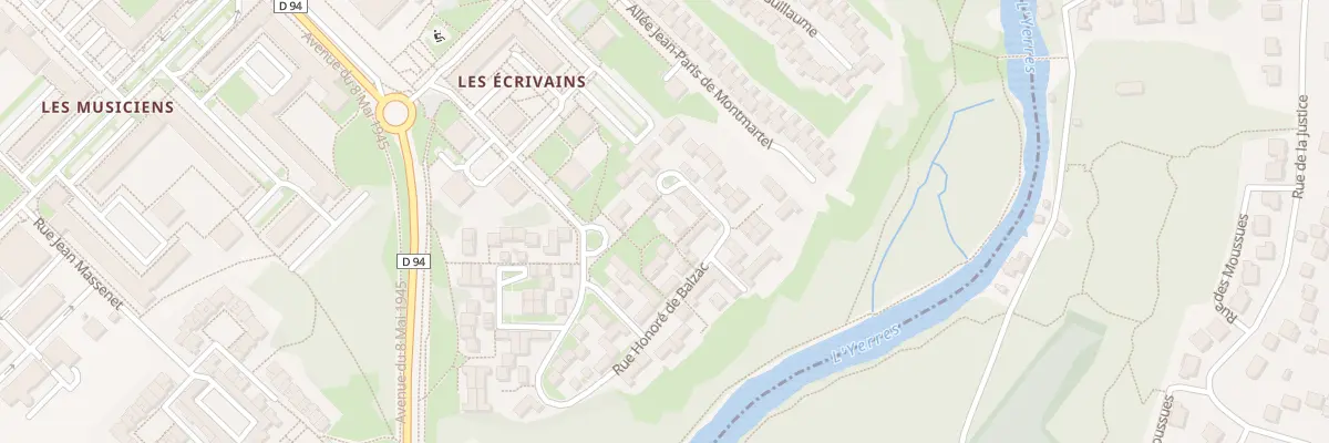 Plan du 37 Rue Honoré de Balzac à Épinay-sous-Sénart