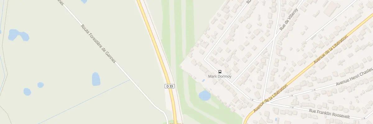 Plan du 92 Rue Marx Dormoy à Quincy-sous-Sénart