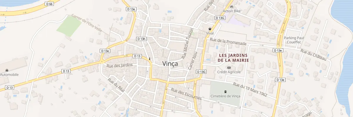 Plan du 4 Pl Bernard Alart à Vinça