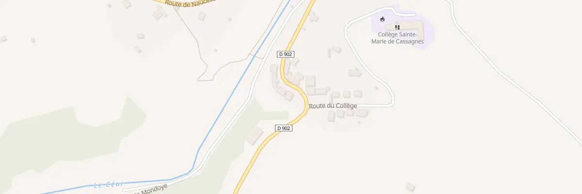 Plan du 30 Av de Lodeve à Cassagnes-Bégonhès