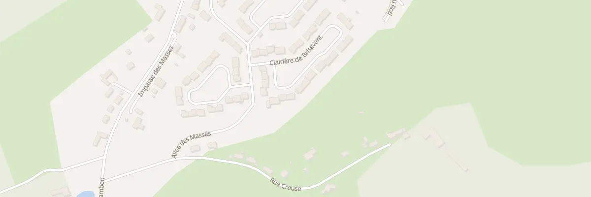 Plan du 59 Clairiere de Brisevent à Dampierre-en-Burly