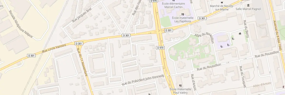 Plan du 137 Rue Paul et Camille Thomoux à Neuilly-sur-Marne