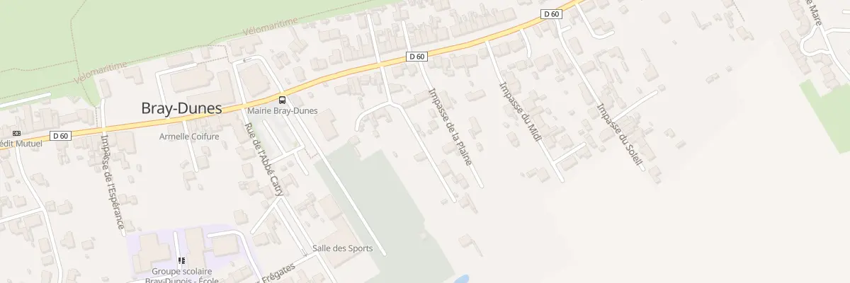 Plan du 7 Imp du Père Lachaise à Bray-Dunes