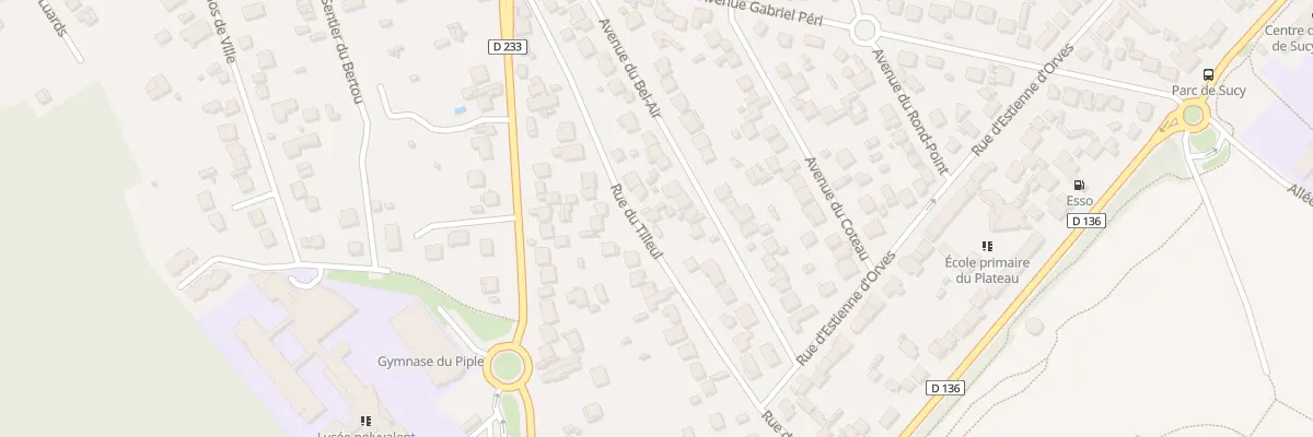 Plan du 29 Rue du Tilleul à Sucy-en-Brie