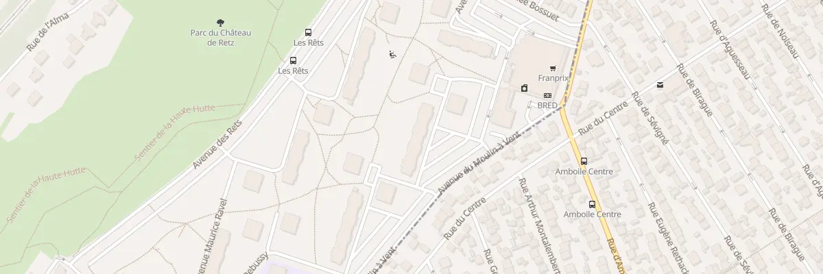Plan du 4 Av Claude Debussy à Chennevières-sur-Marne