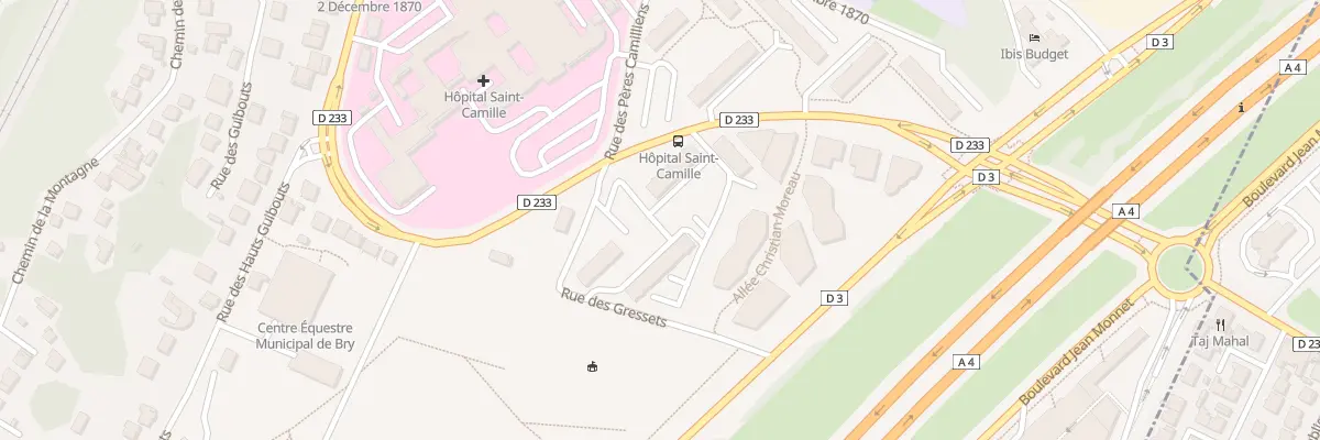 Plan du 226 Bd Pasteur à Fresnes