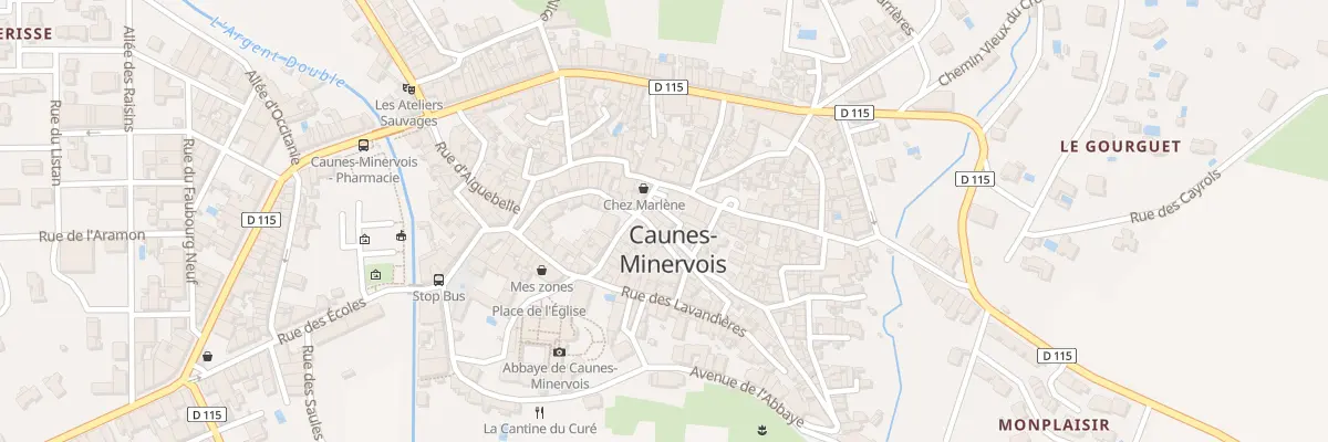 Plan du 3 Rue des Remparts à Caunes-Minervois