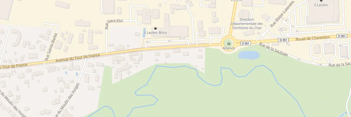 Plan du 150 Rue Ernest Mallard à Saint-Amand-Montrond