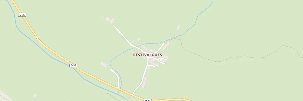 Plan du 5178 Restivalgues à Fontanges