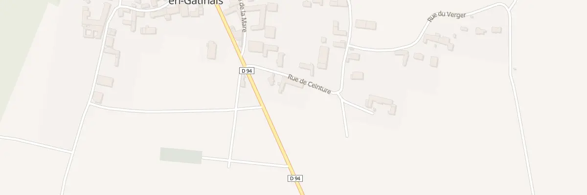 Plan du 11 Rue de Ceinture à Bordeaux-en-Gâtinais