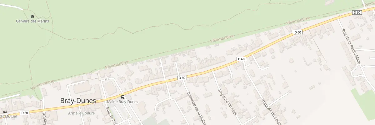 Plan du 57 Rue Auguste Coolen à Bray-Dunes