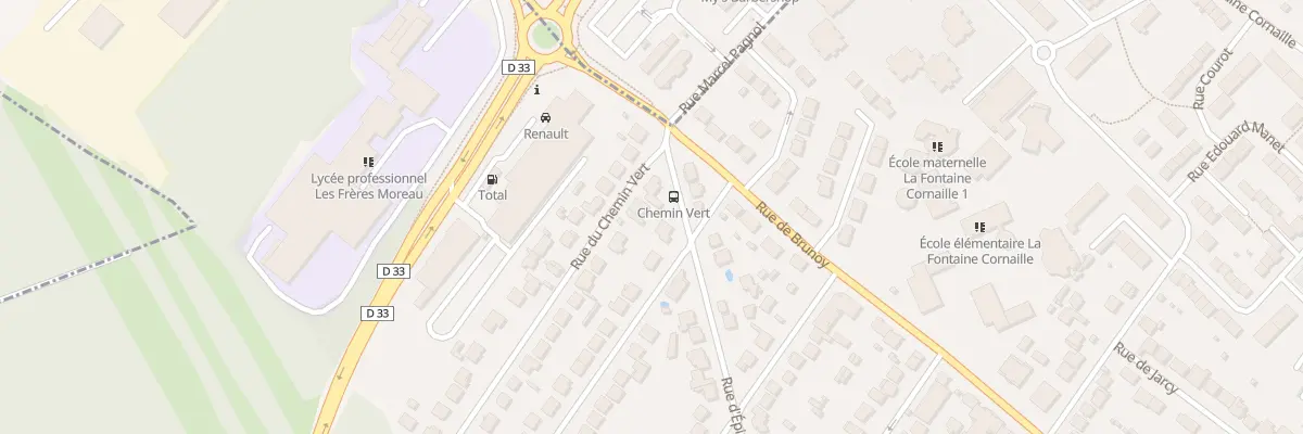 Plan du 3 Rue du Chemin Vert à Quincy-sous-Sénart