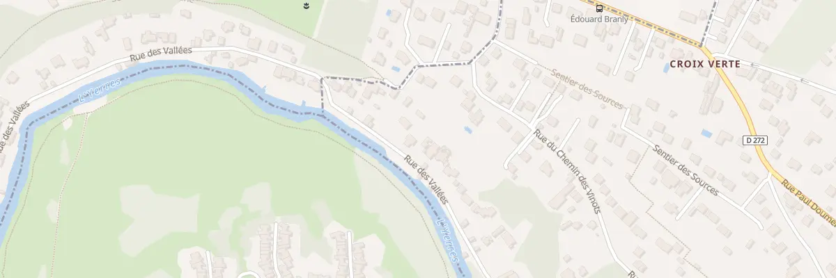 Plan du 56 Rue des Vallées à Mandres-les-Roses