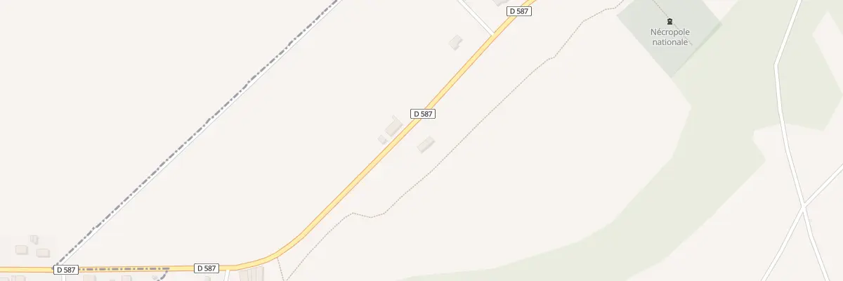 Plan du 51 Rue de la Gare à Dompierre