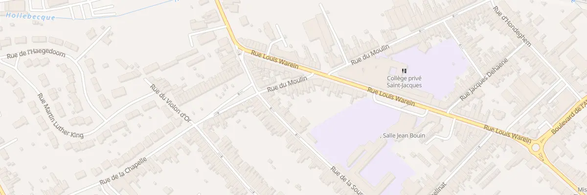 Plan du 51 Rue du Moulin à Hazebrouck