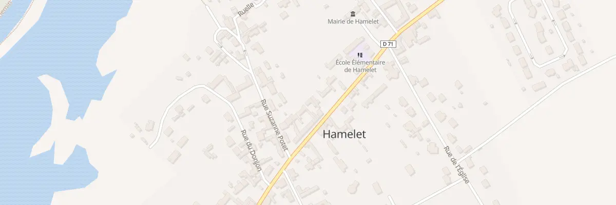 Plan du 31 Rue François Deroussen à Hamelet